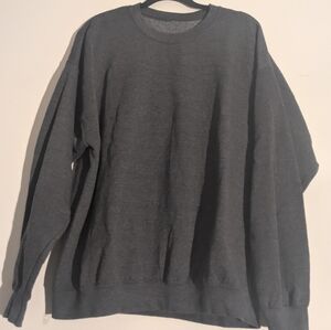 Grey big and tall sweatshirt
